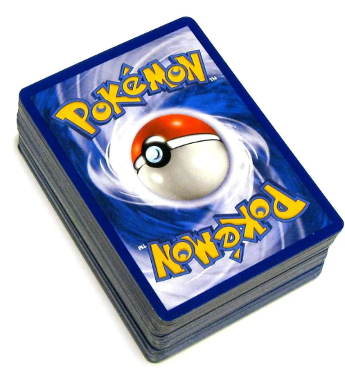 Medium deck of Pokemon cards