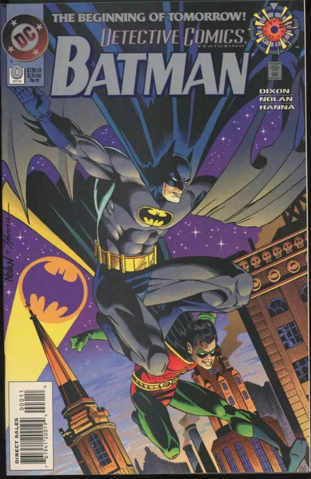 The beginning of tomorrow detective comics featuring Batman